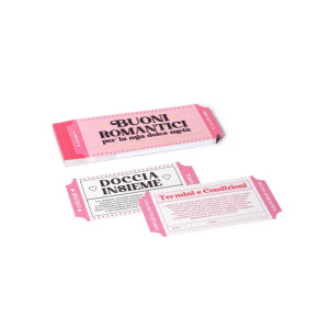 Blocco 24 Voucher Romantici Legami - Heart