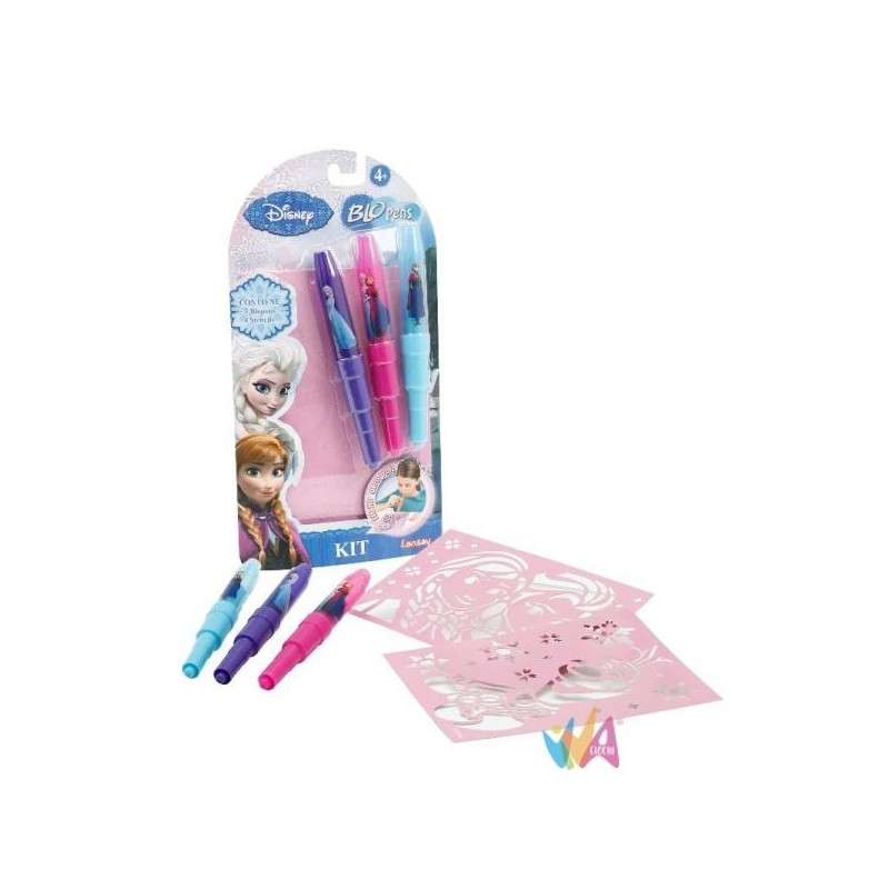 Blopens Frozen kit 3pz effetto aerografo