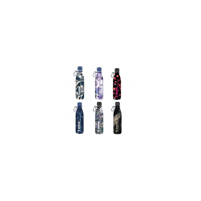 Borraccia in acciaio termica SEVEN  invicta Acciaio INOX doppia parete 500ml (fantasia a scelta )(€15,90)