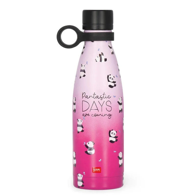 Borraccia termica Legami-sottovuoto Hot&Cold - Vacuum Bottle - Panda - 500 Ml