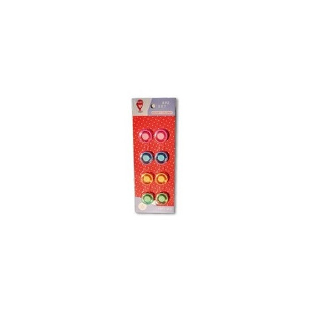 Bottoni magnetici d.20 vari colori 8pz