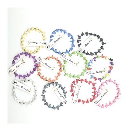 Braccialetti colorati lama
