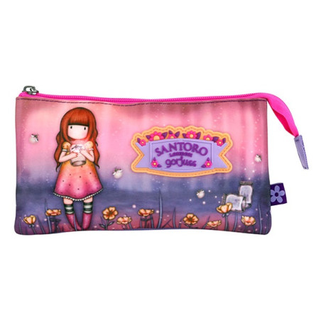BUSTA A TRE SCOMPARTI FIREFLY DAWN santoro GORJUSS astuccio