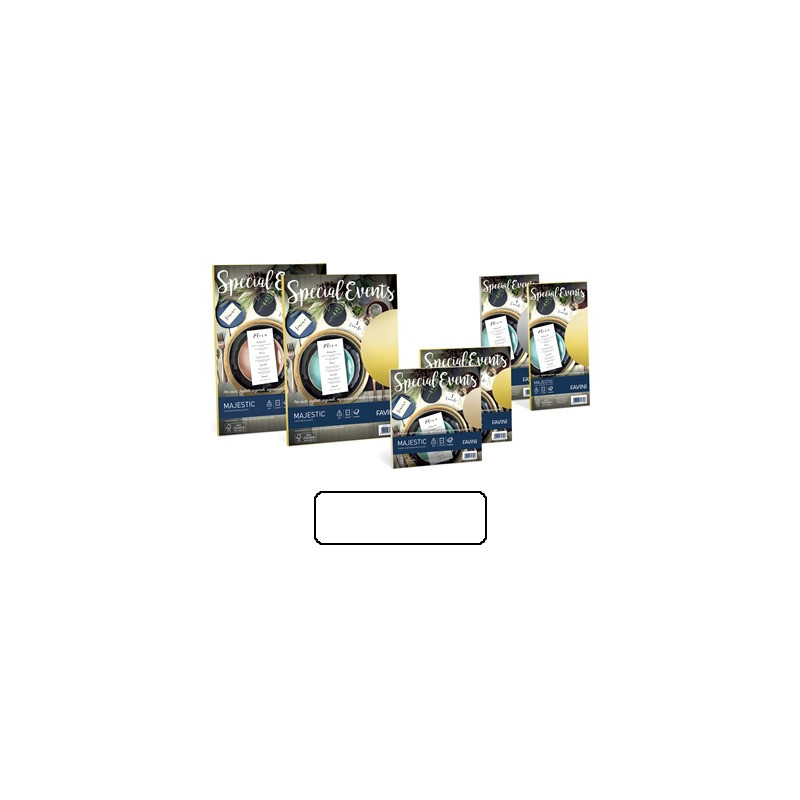 Buste 11x23 Special Events Majestic Favini bianche 120gr 10pz