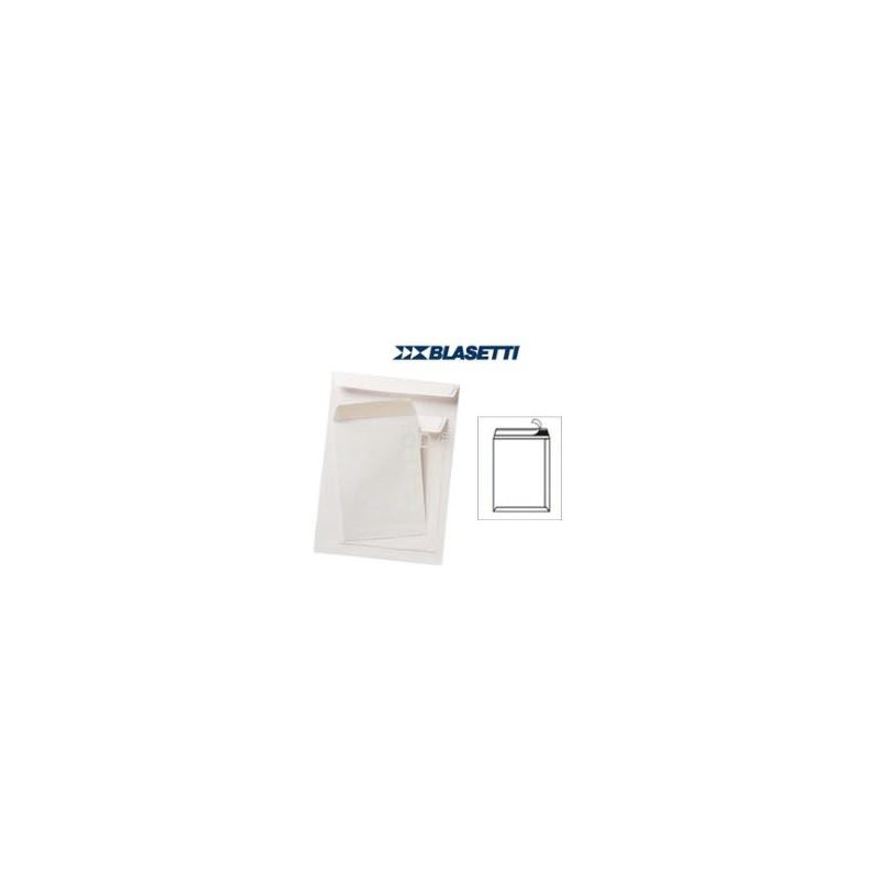 Buste a sacco bianche 16X23 in cf da 500pz