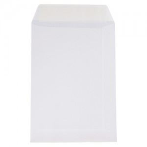 Buste a sacco bianche 25x35 con soffietti in cf da 250pz