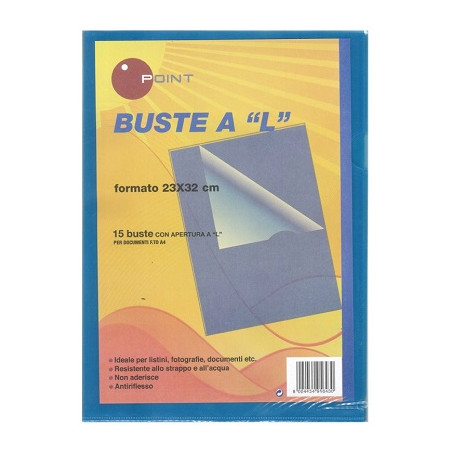 Buste ad L vari colori 15pz