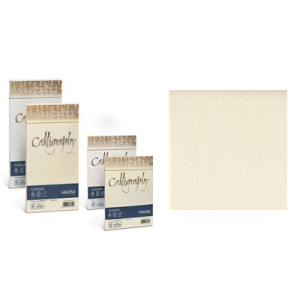 Buste Calligraphy Canvas 11x22 100gr. avorio 25pz