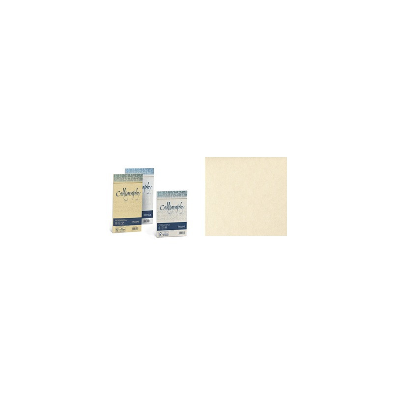 Buste Calligraphy Pergamena 12x18 90gr. naturale 25pz