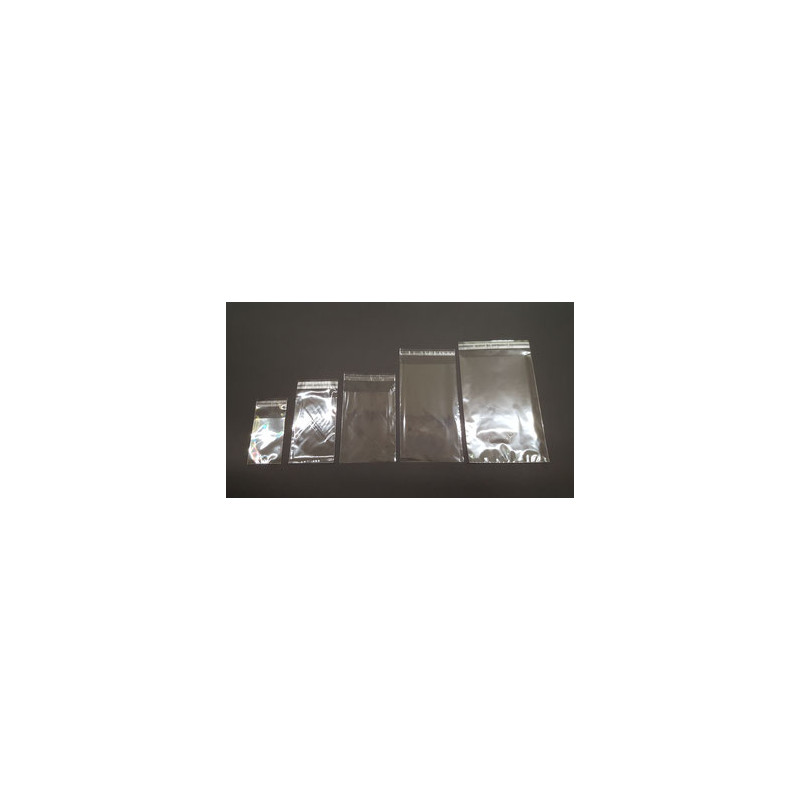 Buste Cellophan 6x9+4 adesive 100pz