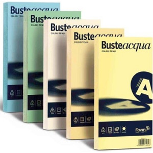 Buste Rismacqua 11x23 90gr. avorio 25pz