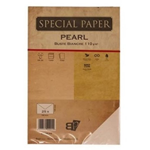 Buste Special Paper Pearl bianche 125gr 180x120 25pz