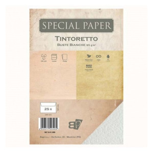 Buste Special Paper tintoretto bianca 95gr 16x23mm 25pz