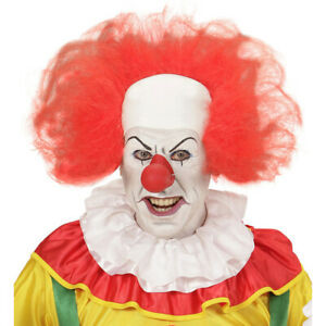 Calotta Clown con capelli rossi