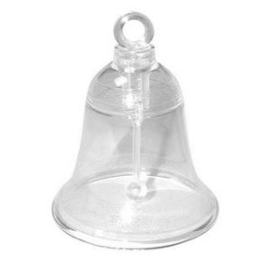 Campana in plastica 3D con batacchio CM.5,5 (imb.a 12pz)