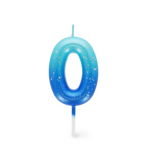 Candelina n.0 blu Legami