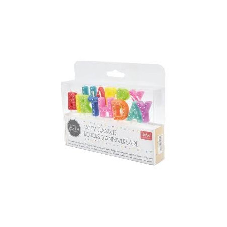 Candeline Happy birthday Legami