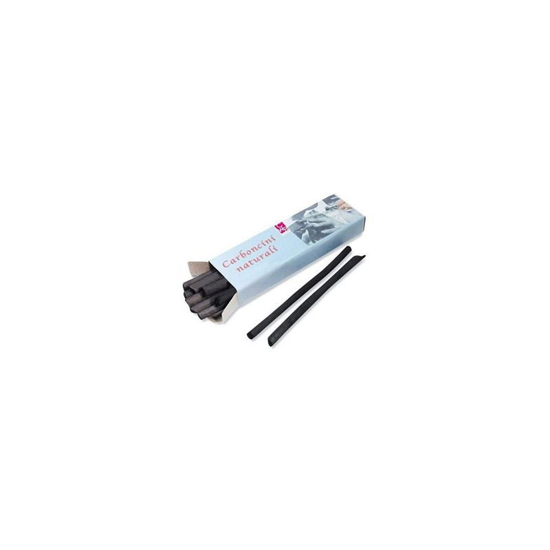 Carboncino da 3-4mm 18pz