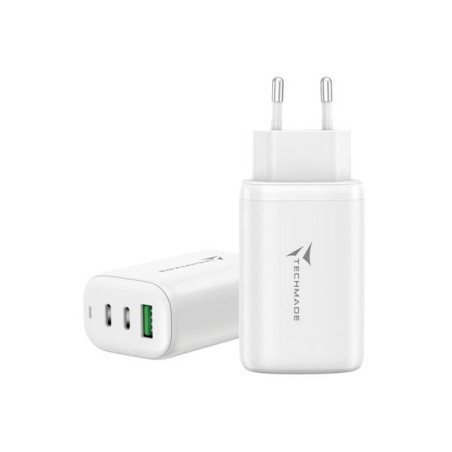 CARICATORE USB A+ 2xTYPE-C 65 WATT BIANCO