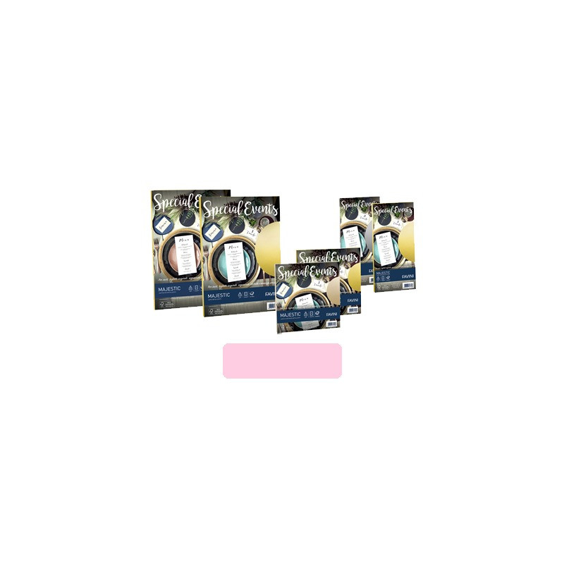 Carta A4 Special Events 250gr 10fg rosa