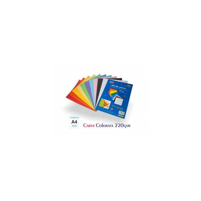 Carta bianca A4 220gr 100fg/ copertine in cartoncino pesante