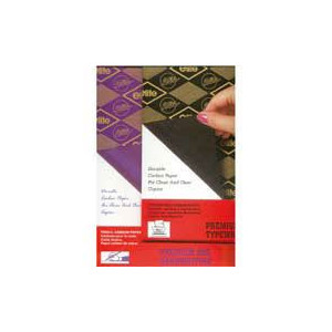 Carta carbone copiativa A4 colore nera 100pz