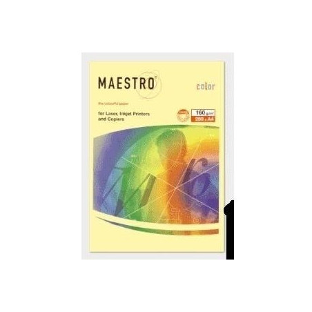 Carta Color A3 160gr Maestro 250fg avorio