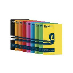 Carta Color A3 200gr Rismaluce 125fg blu prussia
