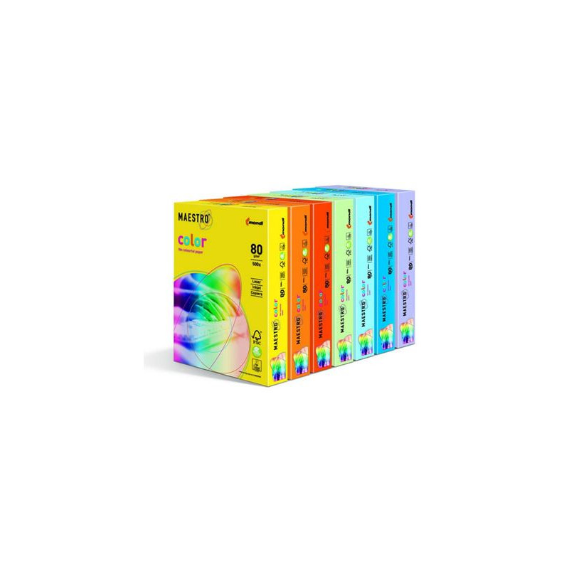 Carta Color A3 80gr Maestro 500fg grigio