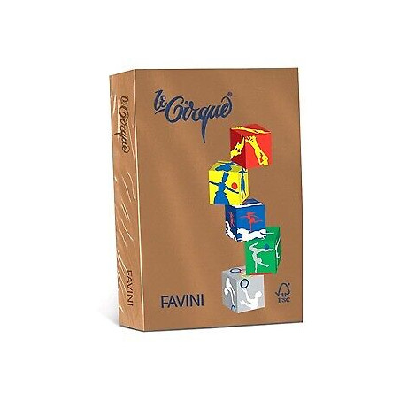 Carta Color A4 160gr le Cirque 250fg Cuoio
