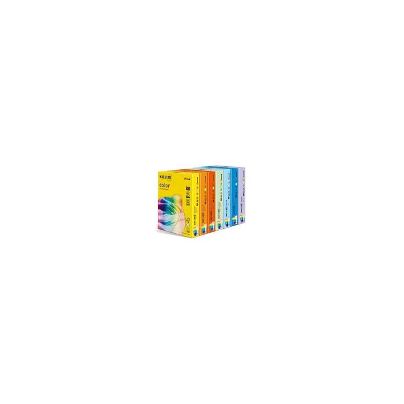 Carta color A4 160gr maestro 250fg verde tenue
