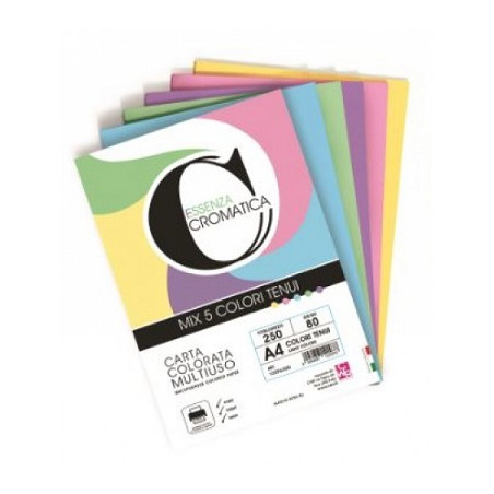 Carta color A4 200gr nero 100fg