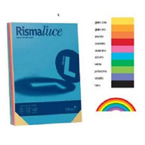 Carta Color A4 200gr Rismaluce 125fg Violetto