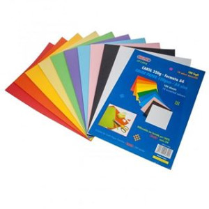 Carta color A4 220gr.100fg.giallo gold