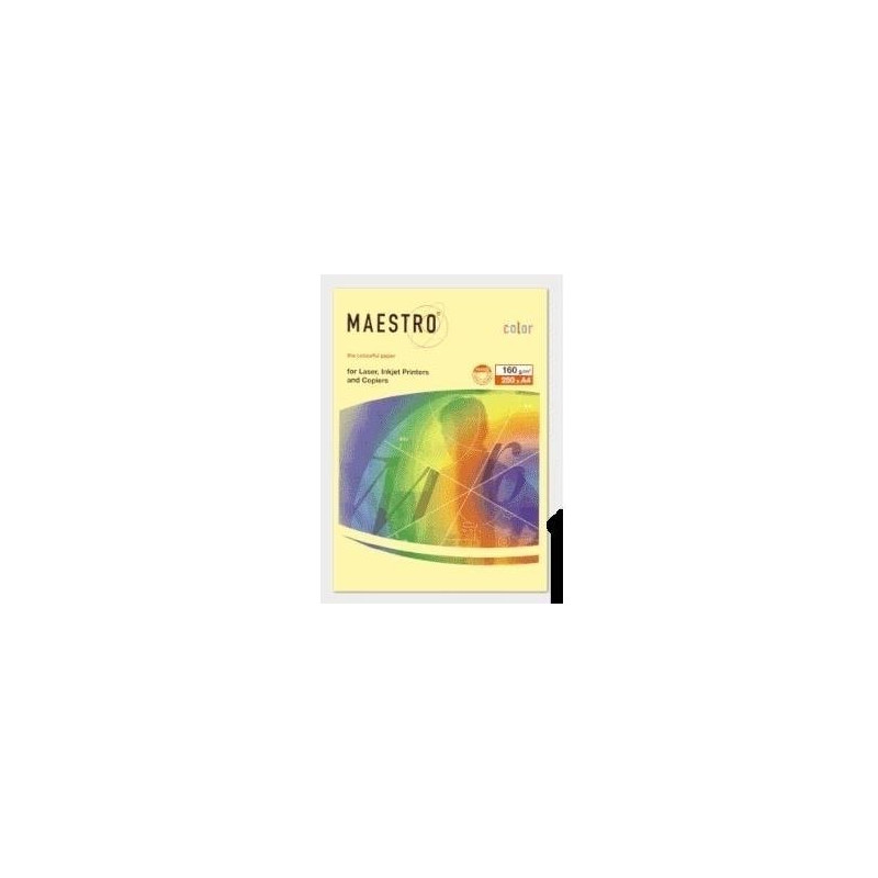 Carta Color A4 80gr Maestro 500fg avorio A4