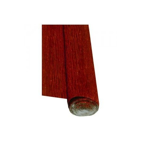 Carta crespa metallizzata rossa 50x150