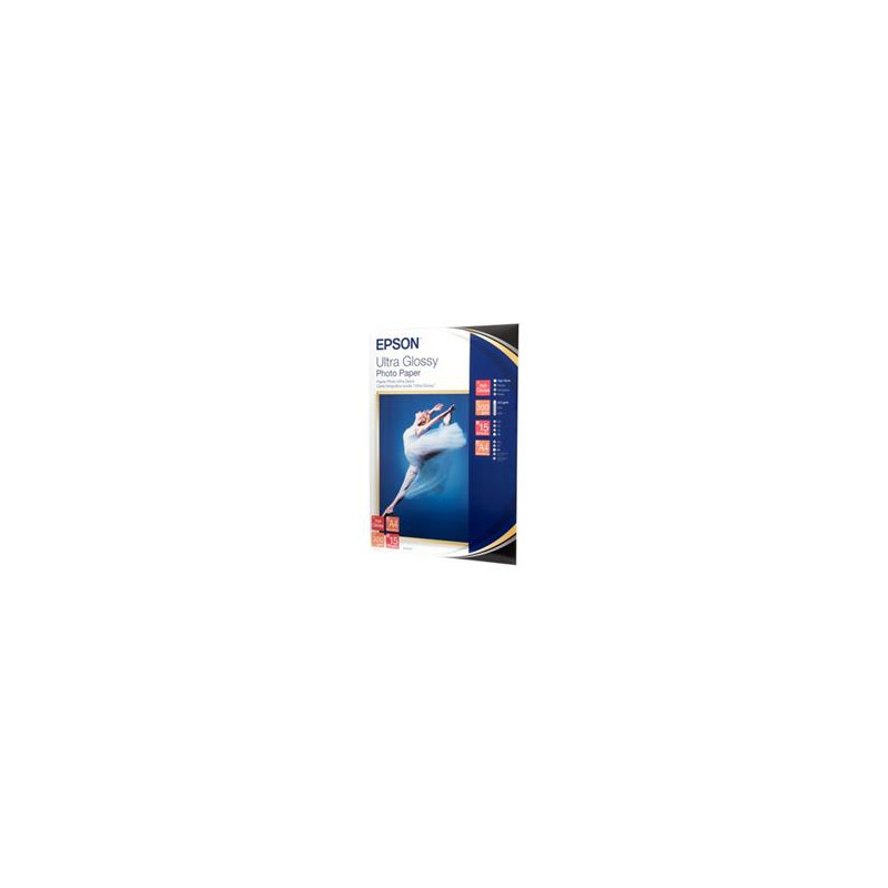 Carta foto A4 Epson 300gr 15fg high gloss