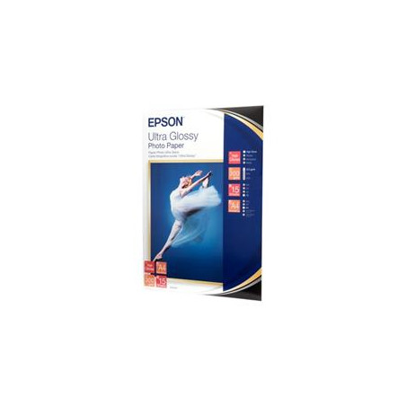 Carta foto A4 Epson 300gr 15fg high gloss