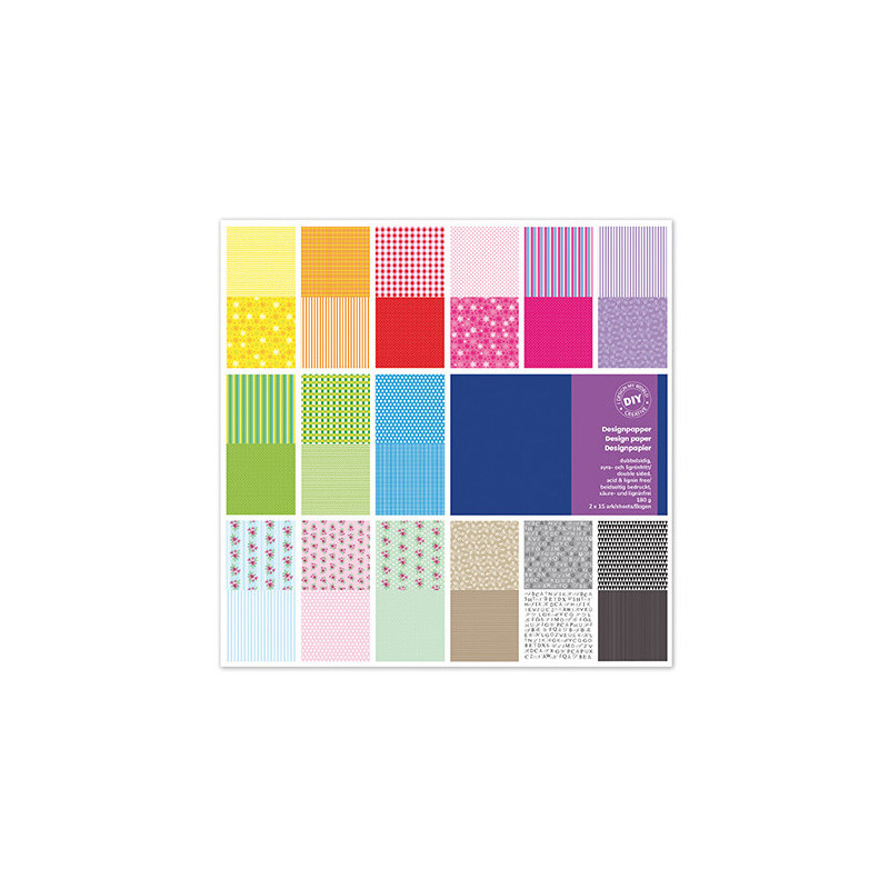 Carta scrapbooking 305x305 30fg
