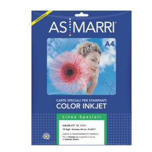 Carta transfer A4 5ff inkjet AS-MARRI