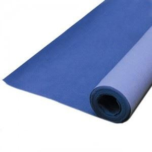 Carta velluto semplice blu 5mt