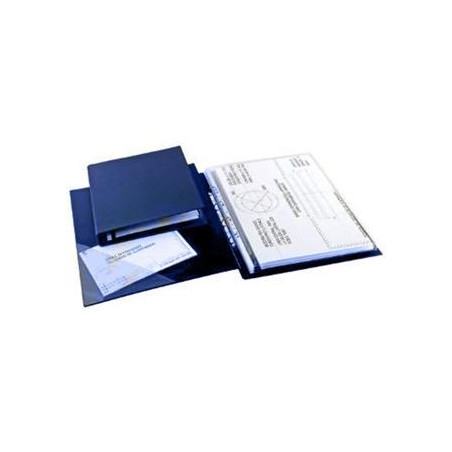 Cartella 4 anelli 25X35 d.30 favorit blu