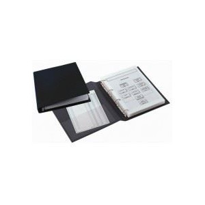 Cartella 4 anelli 30X42 nero verticale favorit