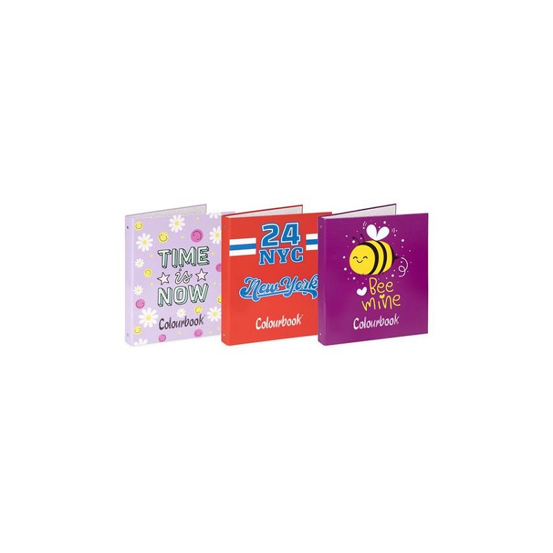 Cartella 4 anelli A4 colourbook Acidaisy (list. €3,50)