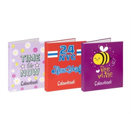 Cartella 4 anelli A4 colourbook Acidaisy (list. €3,50)