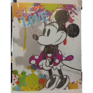 Cartella 4 anelli A4 d.30 PPL Topolino