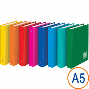 Cartella 4 anelli A5 d.30 one color