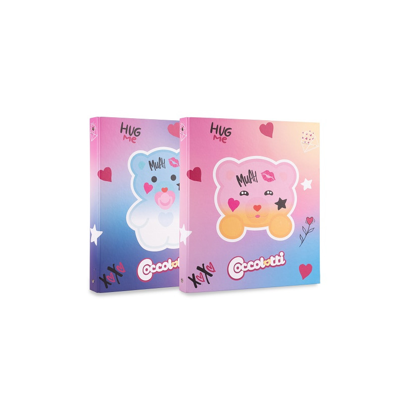 Cartella con anelli Coccolotti Love & tel Colourbook