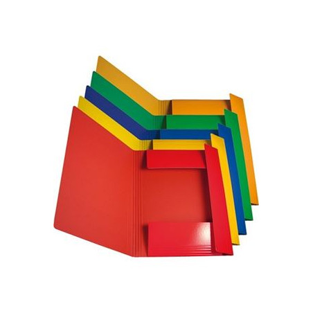 Cartella con elastico A5 in prespan colori assortiti