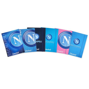 Cartella con elastico dorso 1 colourbook  SSC NAPOLI (list. €4,90)